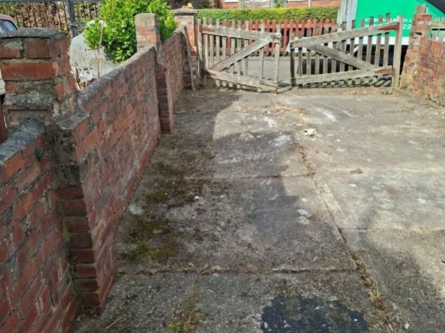 Building Waste Before Clearance