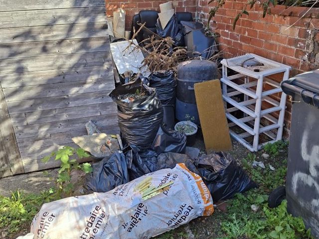 Before Rubbish Removal